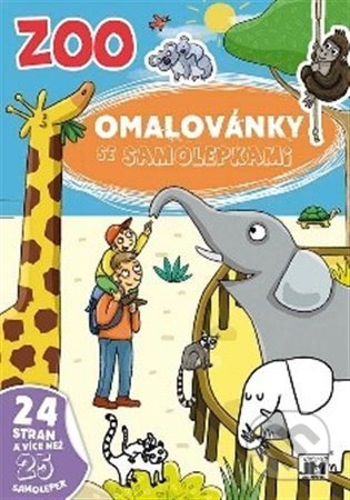 Omalovánky se samolepkami
