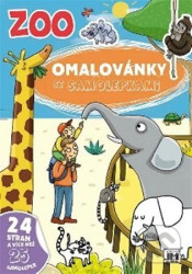 Omalovánky se samolepkami
