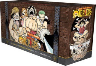 One Piece Box Set 1: East Blue and Baroque Works: Volumes 1-23 with Premium