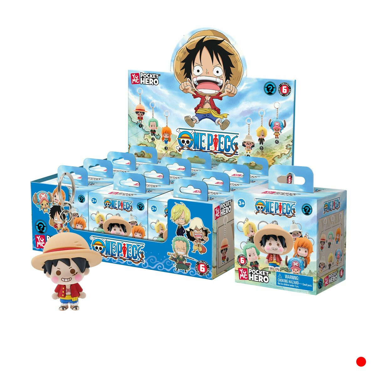 One Piece klíčenka Pocket Hero