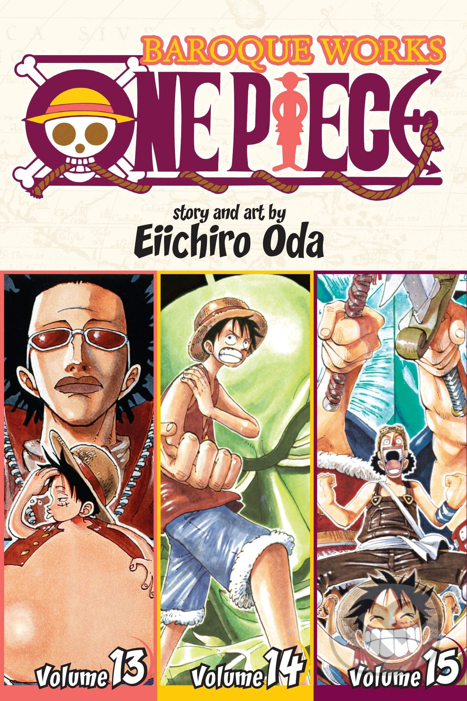 One Piece Volume 13, 14, 15