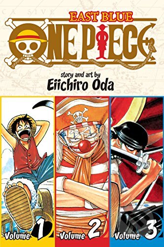 One Piece Volumes 1, 2 & 3