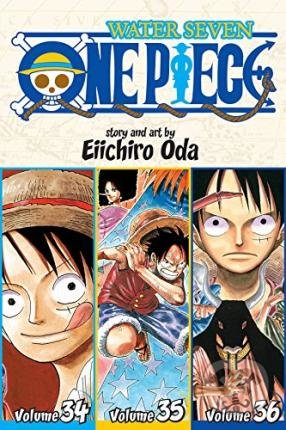 One Piece Volumes 34, 35 & 36