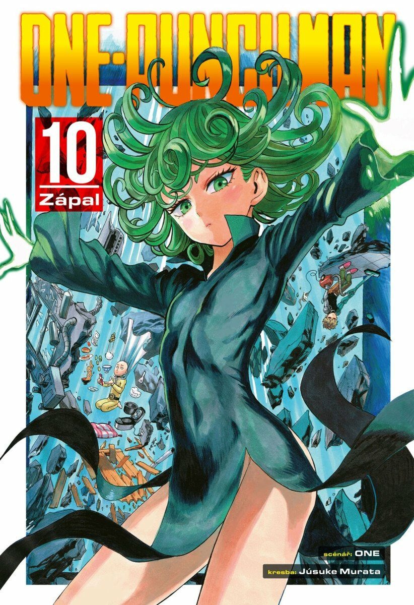 One-Punch Man 10 - Zápal - ONE, Júsuke Murata