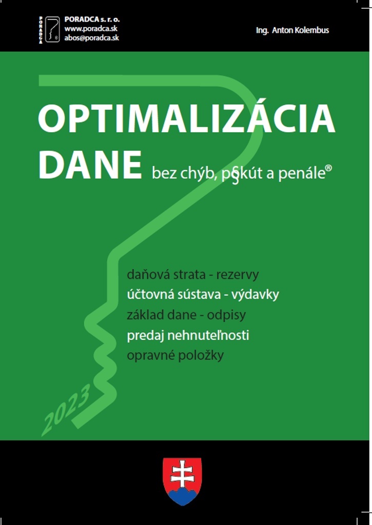 Optimalizácia dane, bez chýb, pokút a penále