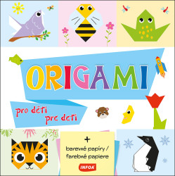 Origami pro děti/pre deti (+ barevné papíry/farebné papiere) - kniha z kategorie Vystřihovánky