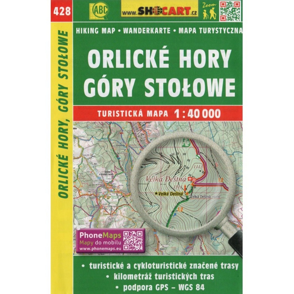 Orlické hory 1:40 000