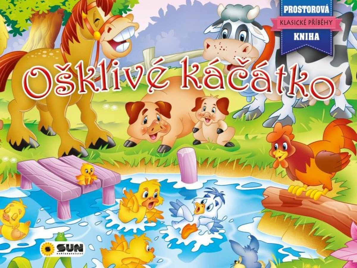 Ošklivé káčátko (Prostorová kniha)