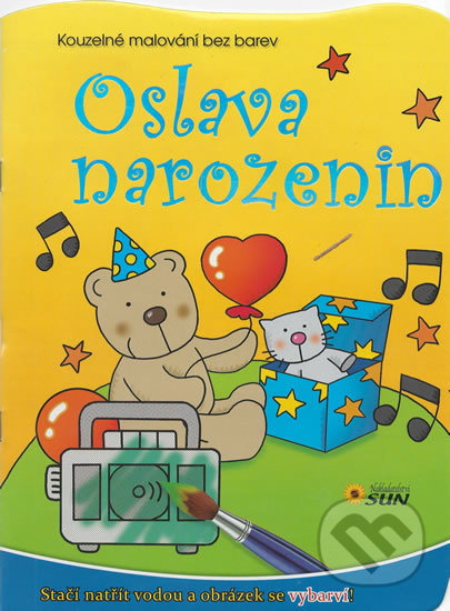 Oslava narozenin - kniha z kategorie Omalovánky