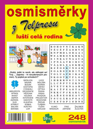 Osmisměrky z Telpresu luští celá rodina 1/2024