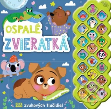 Ospalé zvieratká - zvuková knižka 22 zvukov