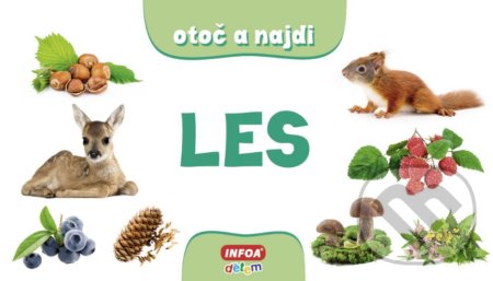 Otoč a najdi: Les - kniha z kategorie Úkoly pro děti