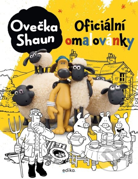 Ovečka Shaun: oficiální omalovánky