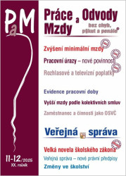 PaM 11-12/2025 Minimální mzda od 1. ledna 2026 - Ladislav Jouza