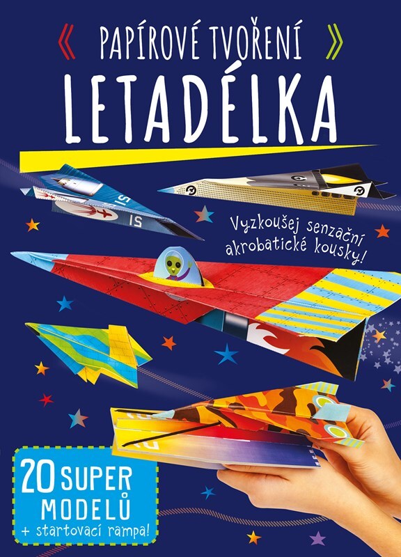 Papírové tvoření Letadélka