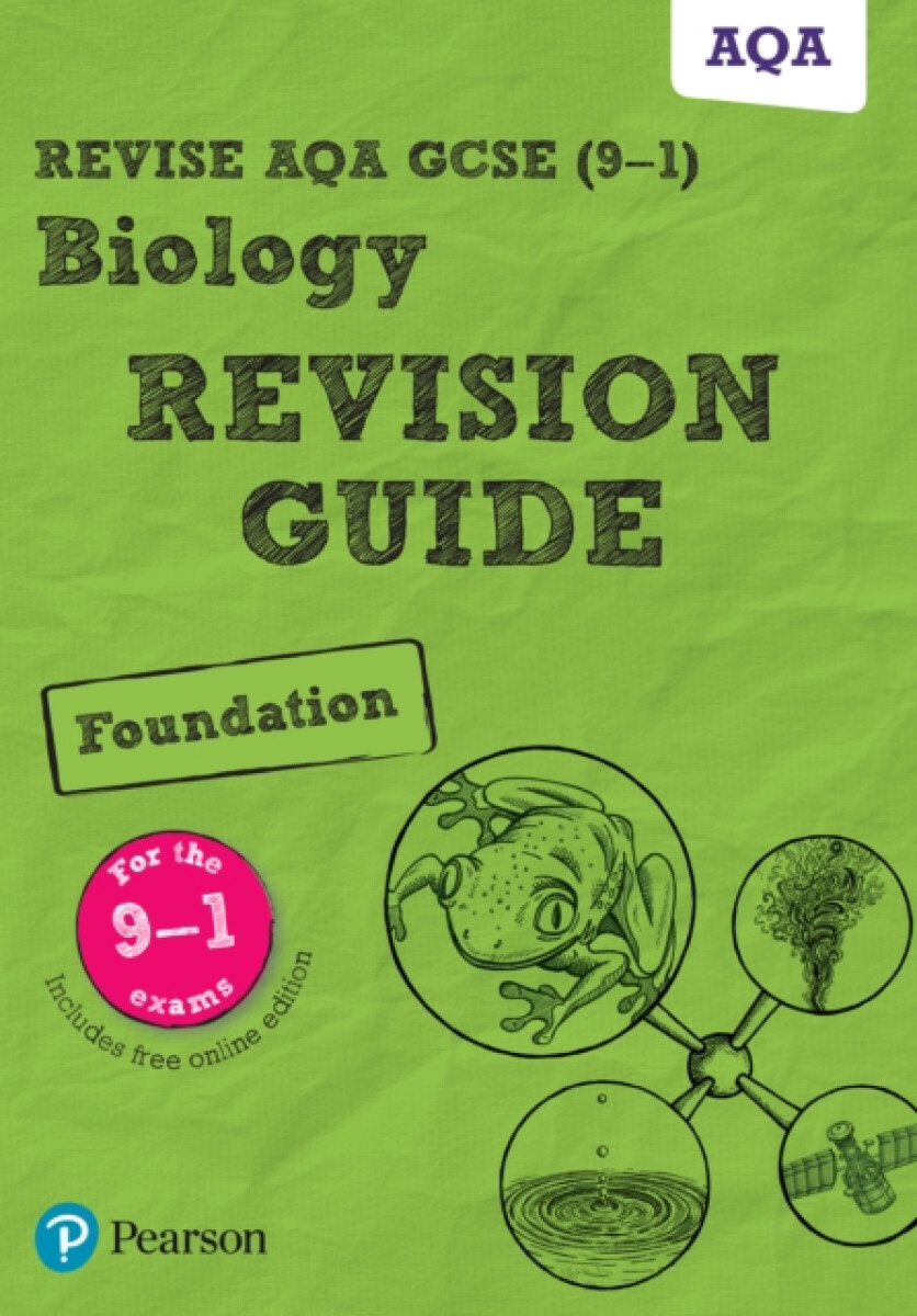 Pearson REVISE AQA GCSE Biology (Foundation) Revision Guide - for 2026, 2027 exams