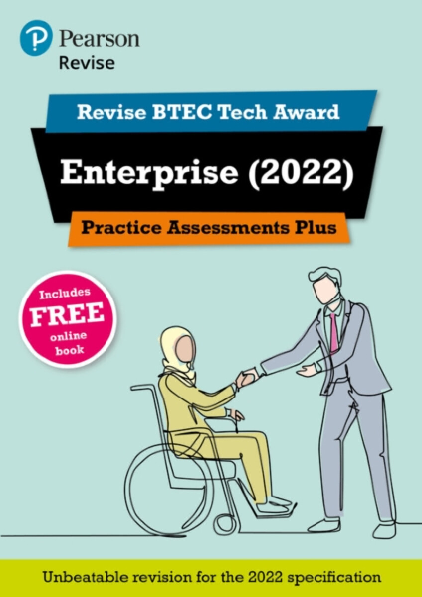 Pearson REVISE BTEC 2022 Tech Award Enterprise Practice Assessments Plus