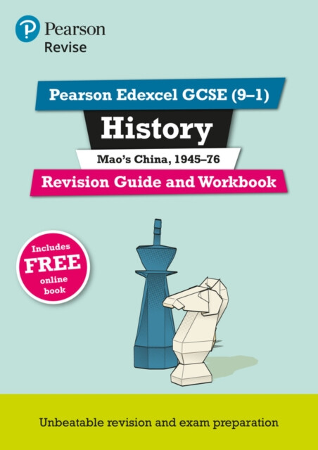Pearson REVISE Edexcel GCSE History Mao's China Revision Guide and Workbook incl. online revision - for 2026, 2027 exams