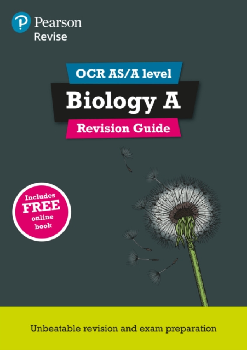 Pearson REVISE OCR AS/A Level Biology Revision Guide inc online edition - for 2026, 2027 exams