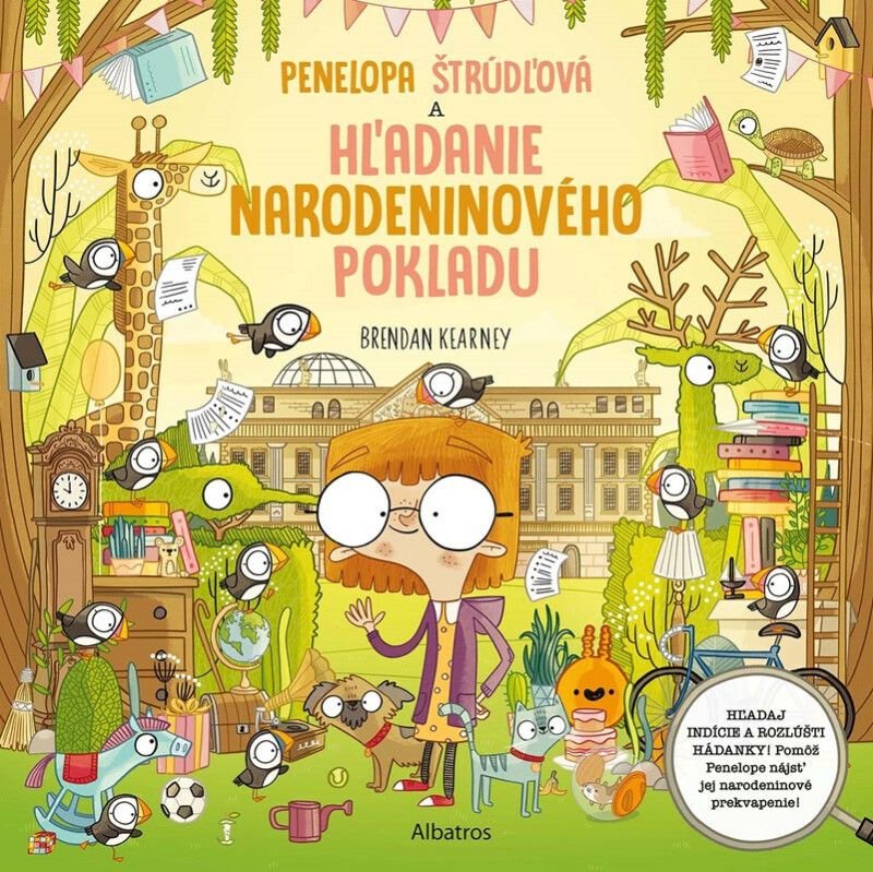 Penelopa Štrúdľová a hľadanie narodeninového pokladu - Brendan Kearney