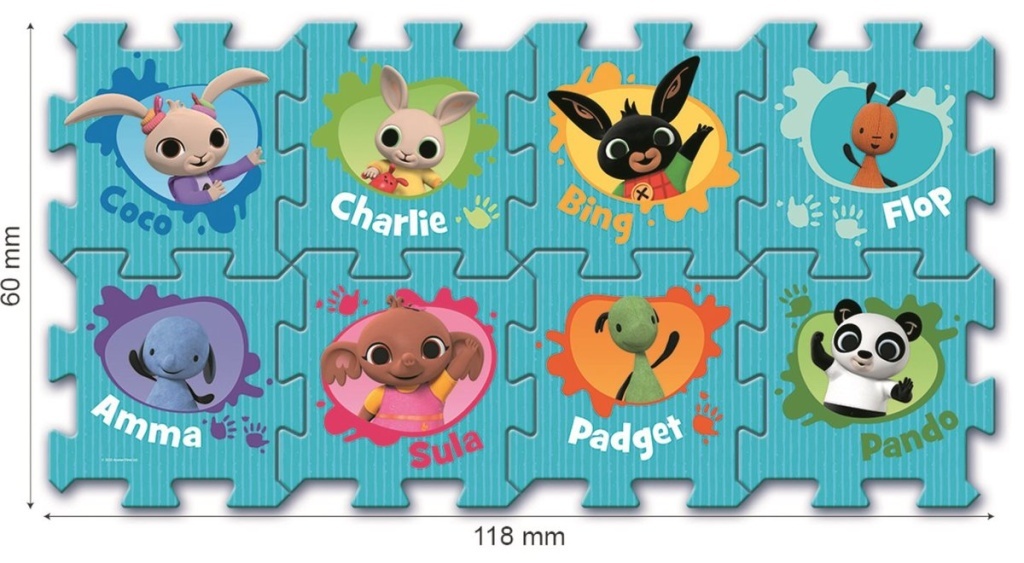 Pěnové puzzle Bing