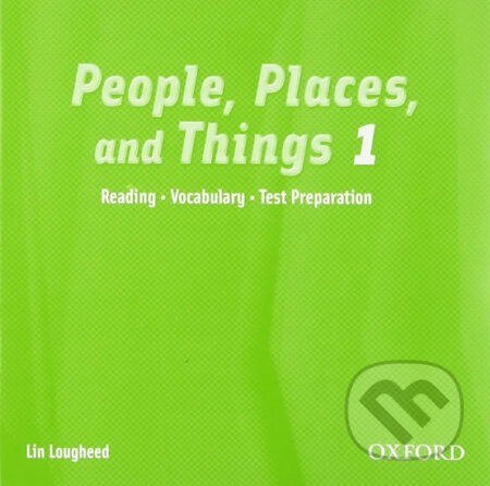 People, Places and Things Reading 1: Audio CD