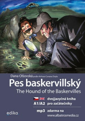 Pes baskervillský A1/A2 (dvojjazyčná kniha pro začátečníky) - kniha z kategorie Jazykové učebnice a slovníky