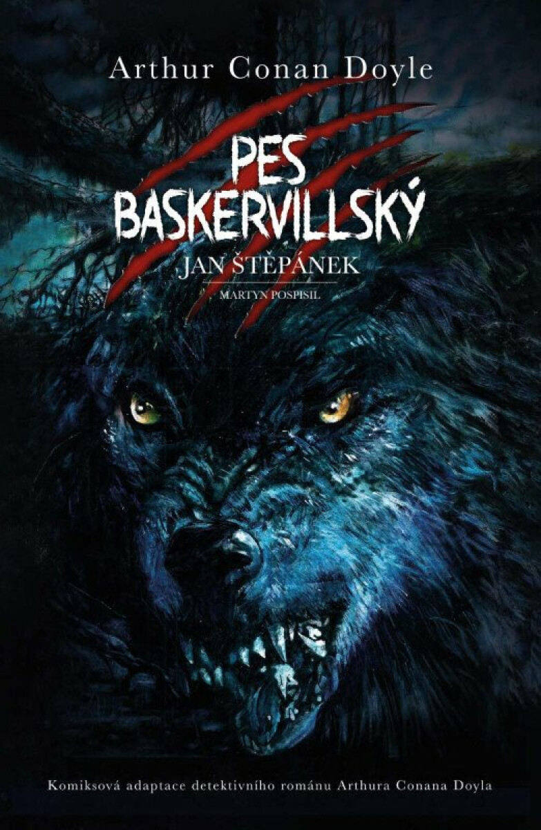 Pes baskervillský - grafický román - podepsaný