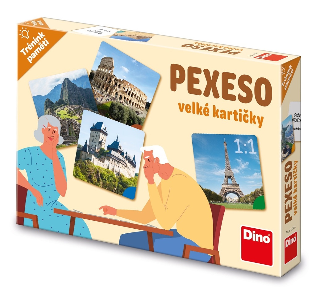 Pexeso památky velké kartičky