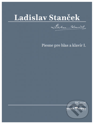 Piesne pre hlas a klavír I.