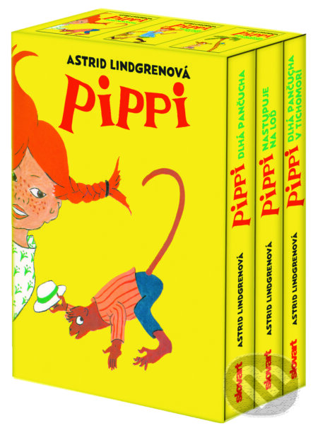 Pippi Dlhá pančucha (3-dielny set)