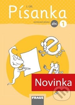 Písanka 1/1 nevázané písmo (nová generace)