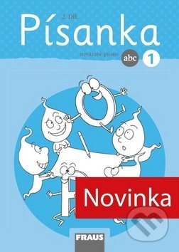 Písanka 1/2 nevázané písmo (nová generace)