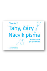 Písanka 2 – Tahy, čáry – Nácvik písma