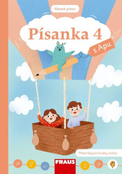Písanka 1/4 s Apu pro ZŠ (vázané písmo) - kniha z kategorie 1. stupeň
