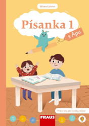 Písanka 1/1 s Apu pro ZŠ (vázané písmo) - kniha z kategorie 1. stupeň