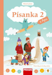 Písanka 1/2 s Apu pro ZŠ (vázané písmo) - kniha z kategorie 1. stupeň