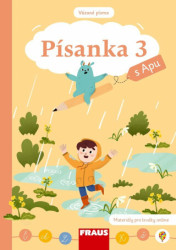 Písanka 1/3 s Apu pro ZŠ (vázané písmo) - kniha z kategorie 1. stupeň