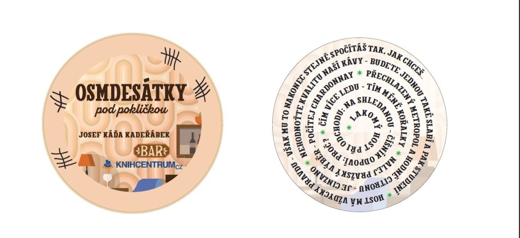 Pivní tácky Osmdesátky pod pokličkou