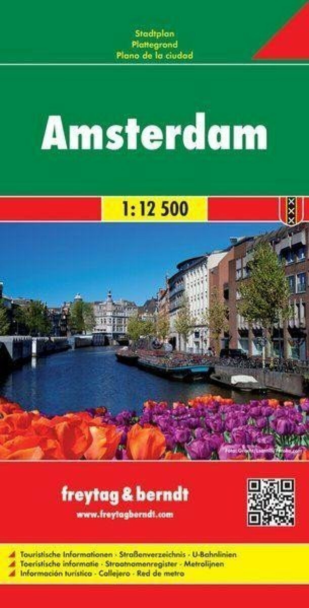 PL 105 Amsterdam 1:12 500 / plán města