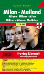 PL 110 CP Milán 1:10 000 / kapesní plán města