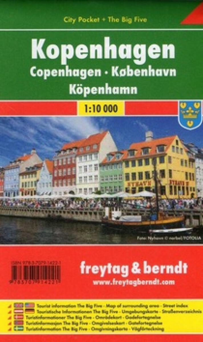 PL 112 CP Kodaň 1:2 500 / kapesní plán města