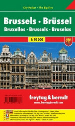 PL 119 CP Brusel 1:10 000 / kapesní plán města