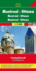 Montreal, Ottawa 1:15 000 (Mapa mesta)