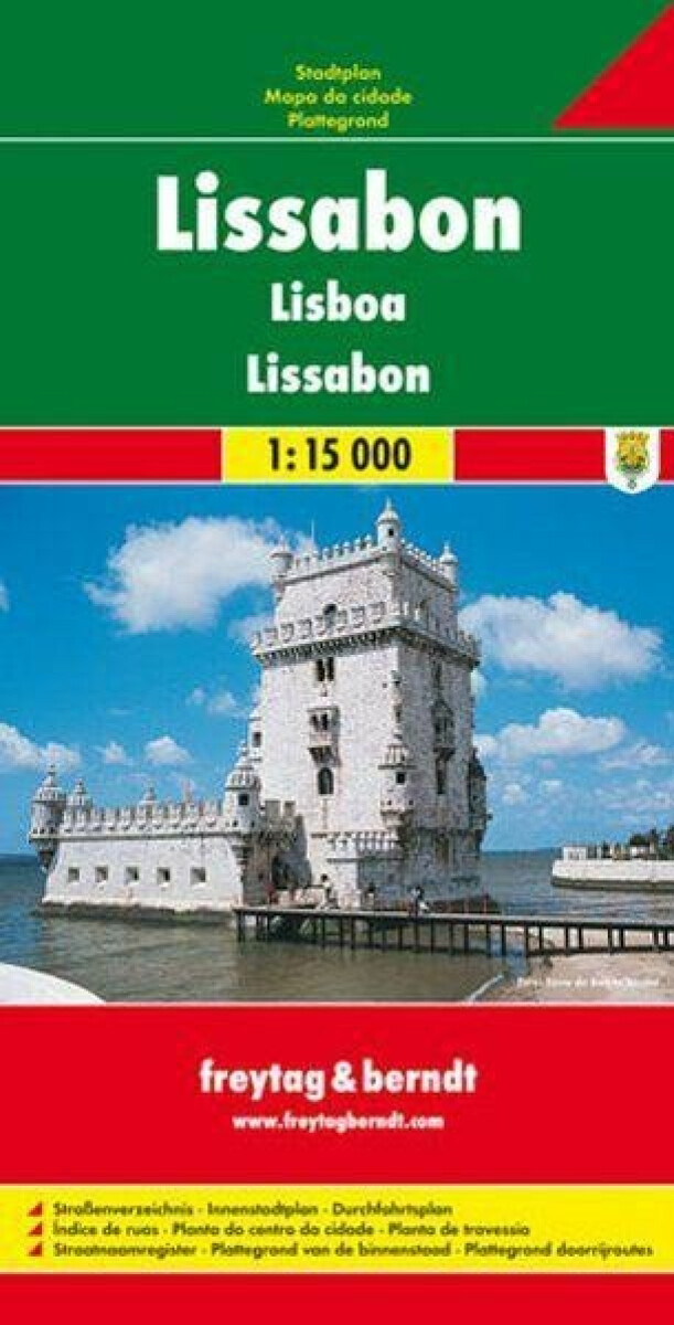 PL 89 Lisabon 1:15 000 / plán města