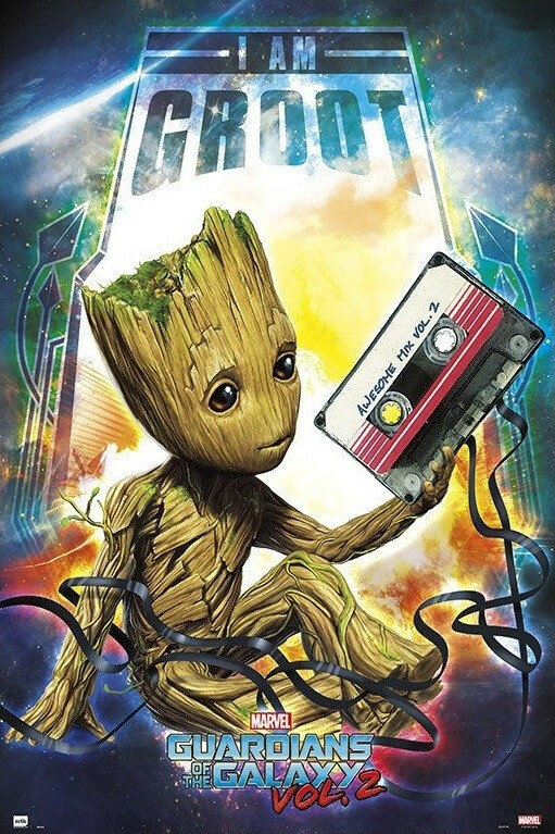 Plakát 61x91,5cm - Guardians Of The Galaxy Vol 2