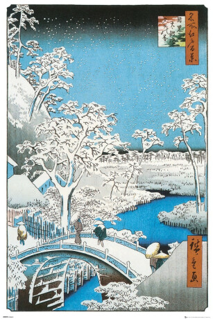 Plakát 61x91,5cm - Hiroshige