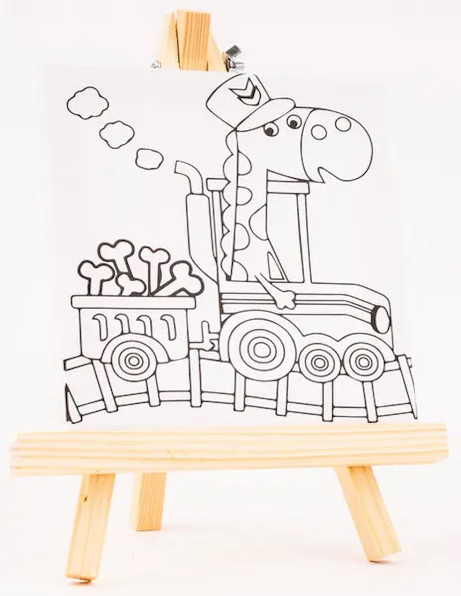 Plátno s předlohou