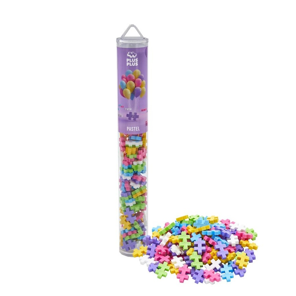 Plus-Plus Pastel Mix Tuba 100 ks
