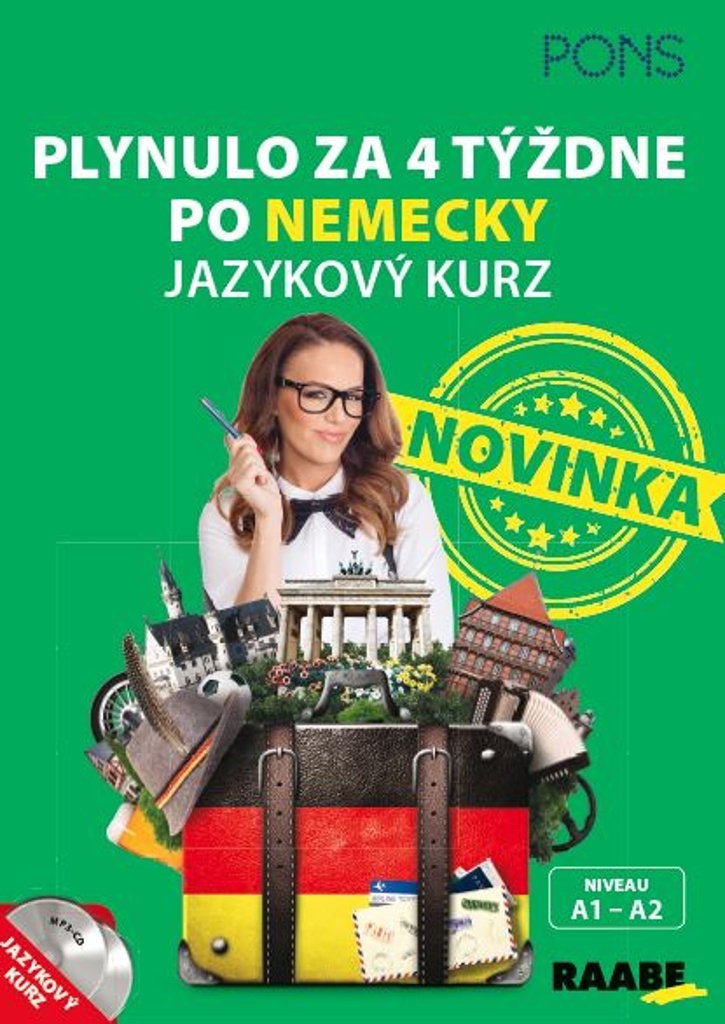Plynulo za 4 týždne po nemecky (Niveau A1 - A2)